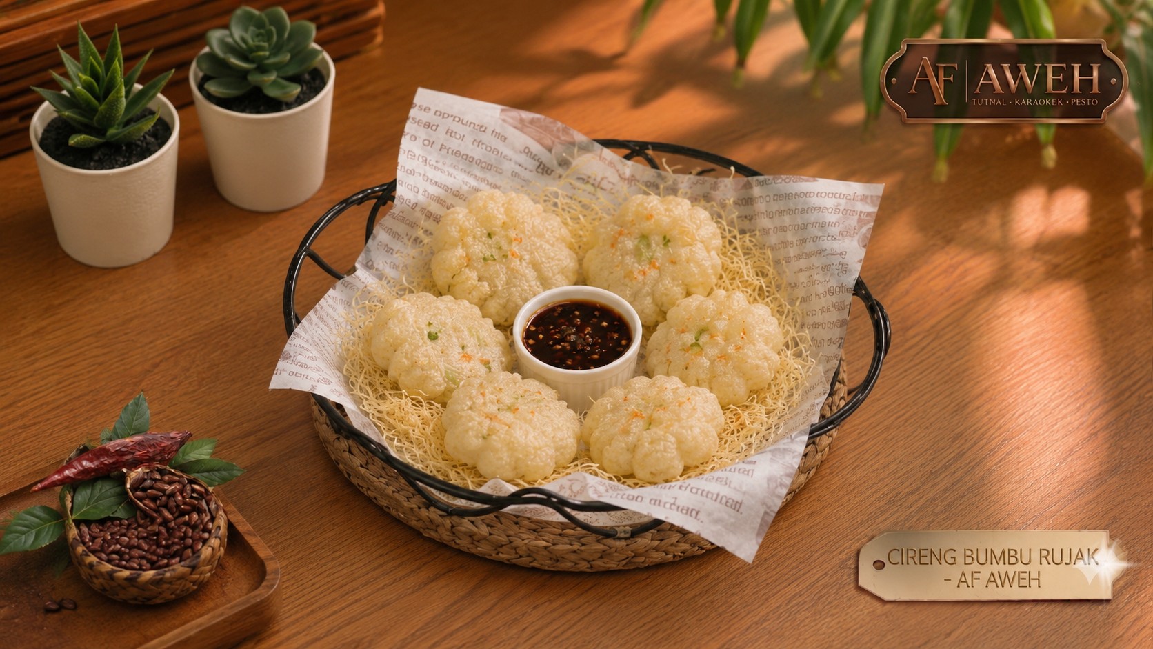 Cireng Goreng Bumbu Rujak