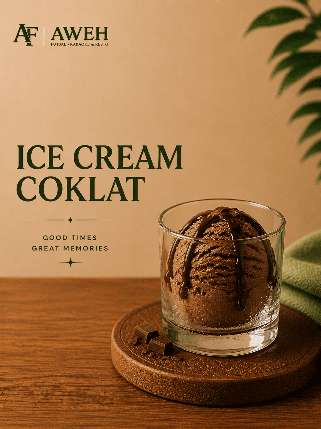 Ice Cream Coklat