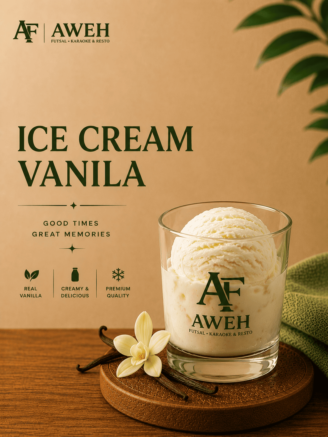 Ice Cream Vanila