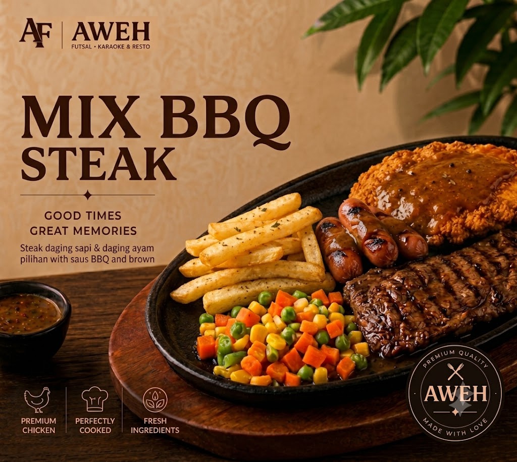 Mix BBQ Steak