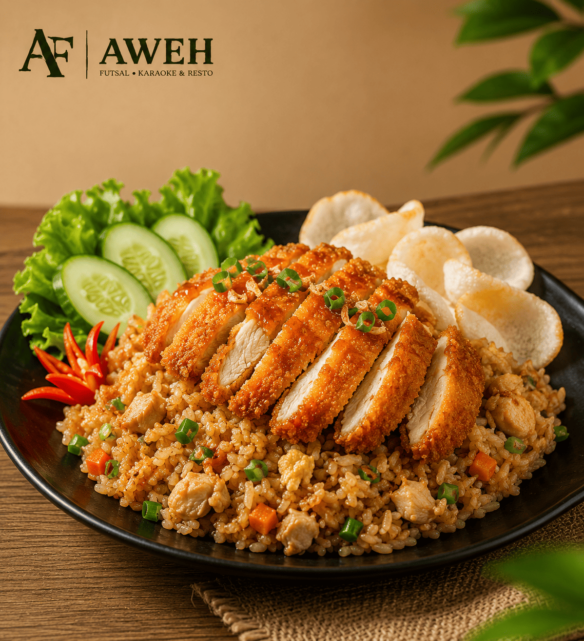 Nasi Goreng Schnitzel